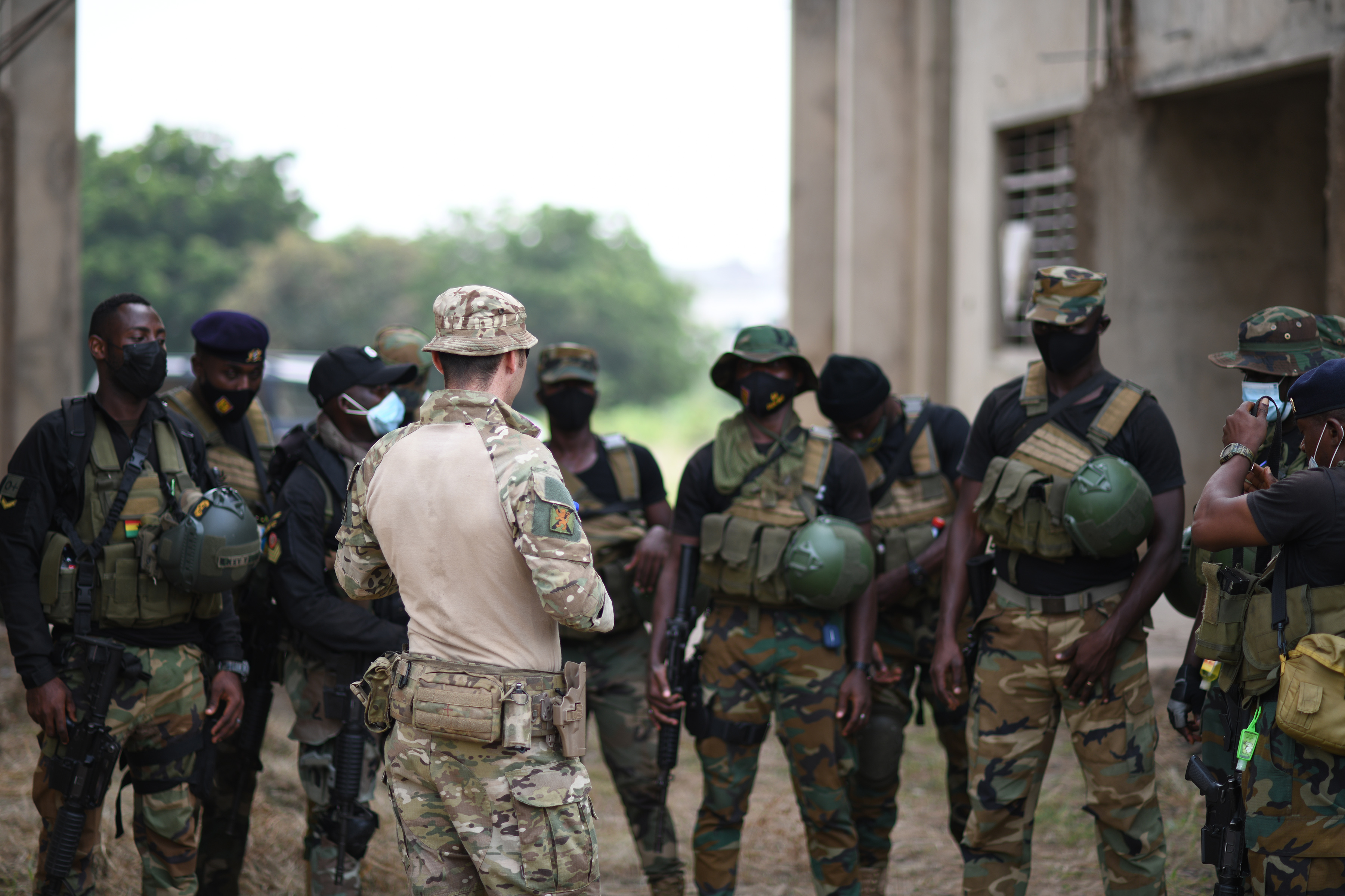 British Army Deliver Urban Operations Training in Ghana The British Army