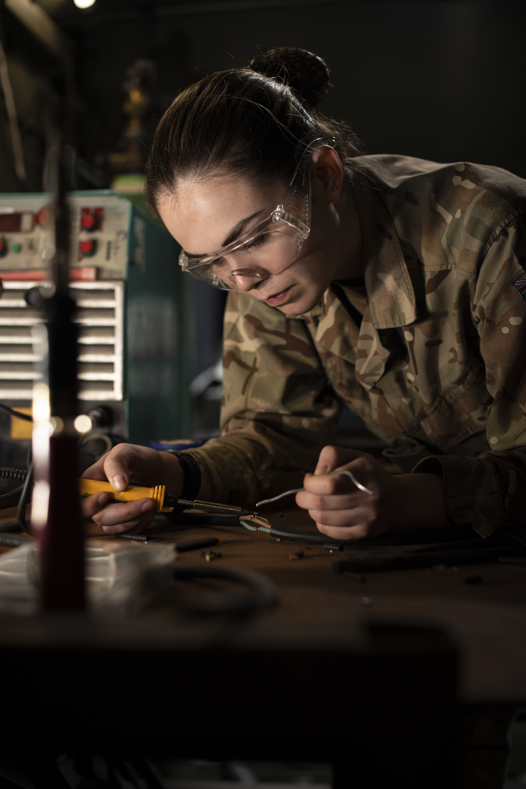 REME soldiers help build the next generation COVID testing The