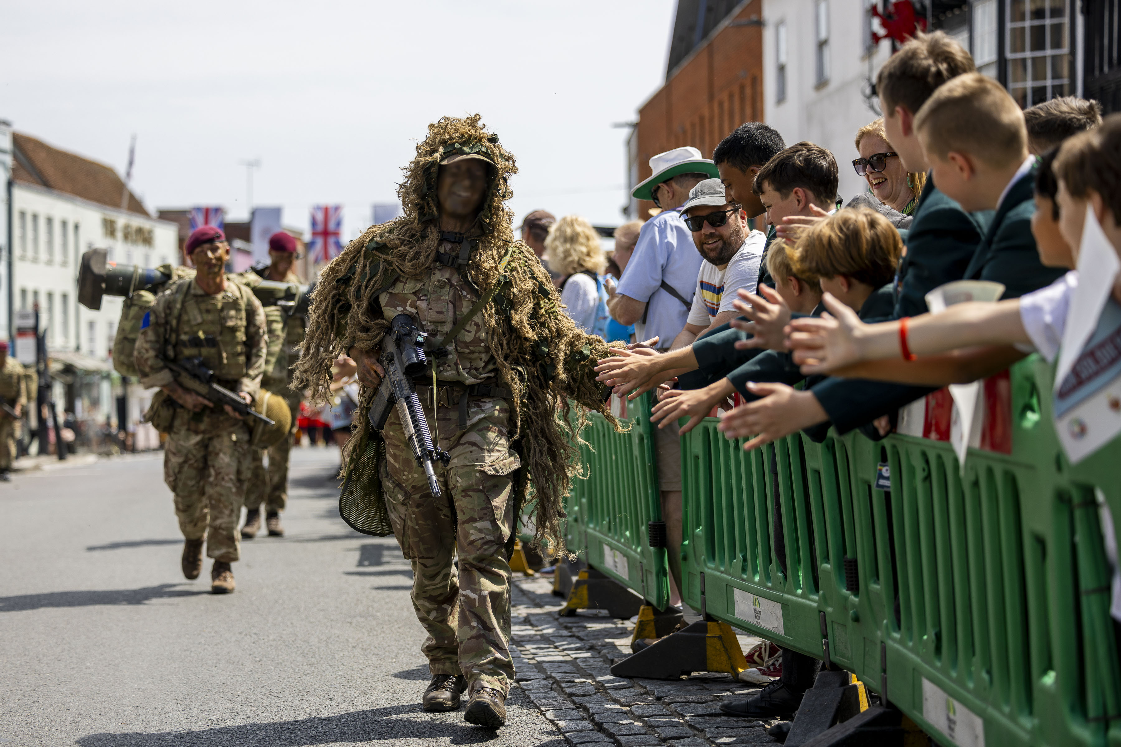 Airborne soldiers celebrate Armed Forces Day The British Army