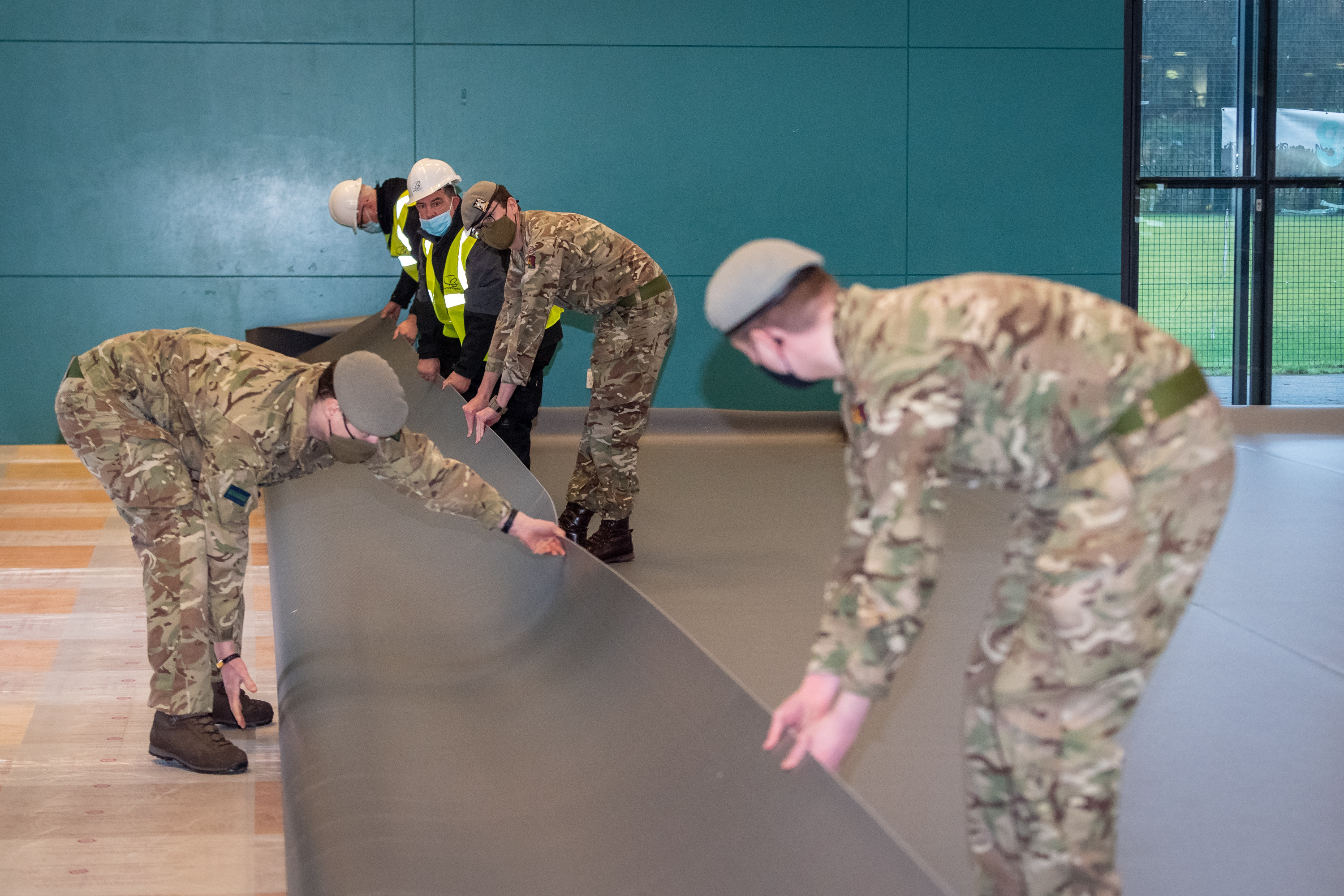 Armed Forces set up vaccine centres in Scotland The British Army