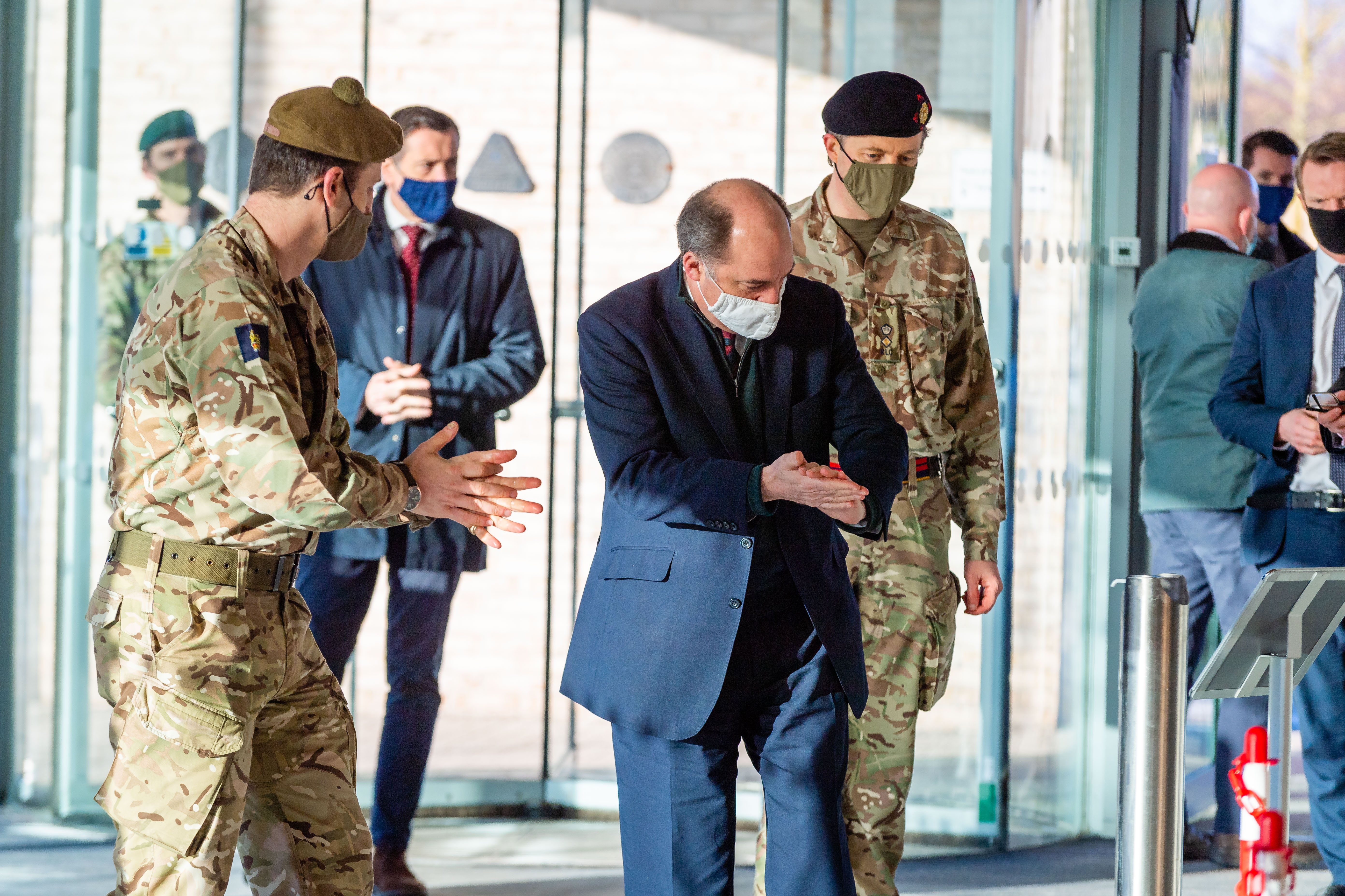 350 additional military personnel deployed in Scottish Covid response