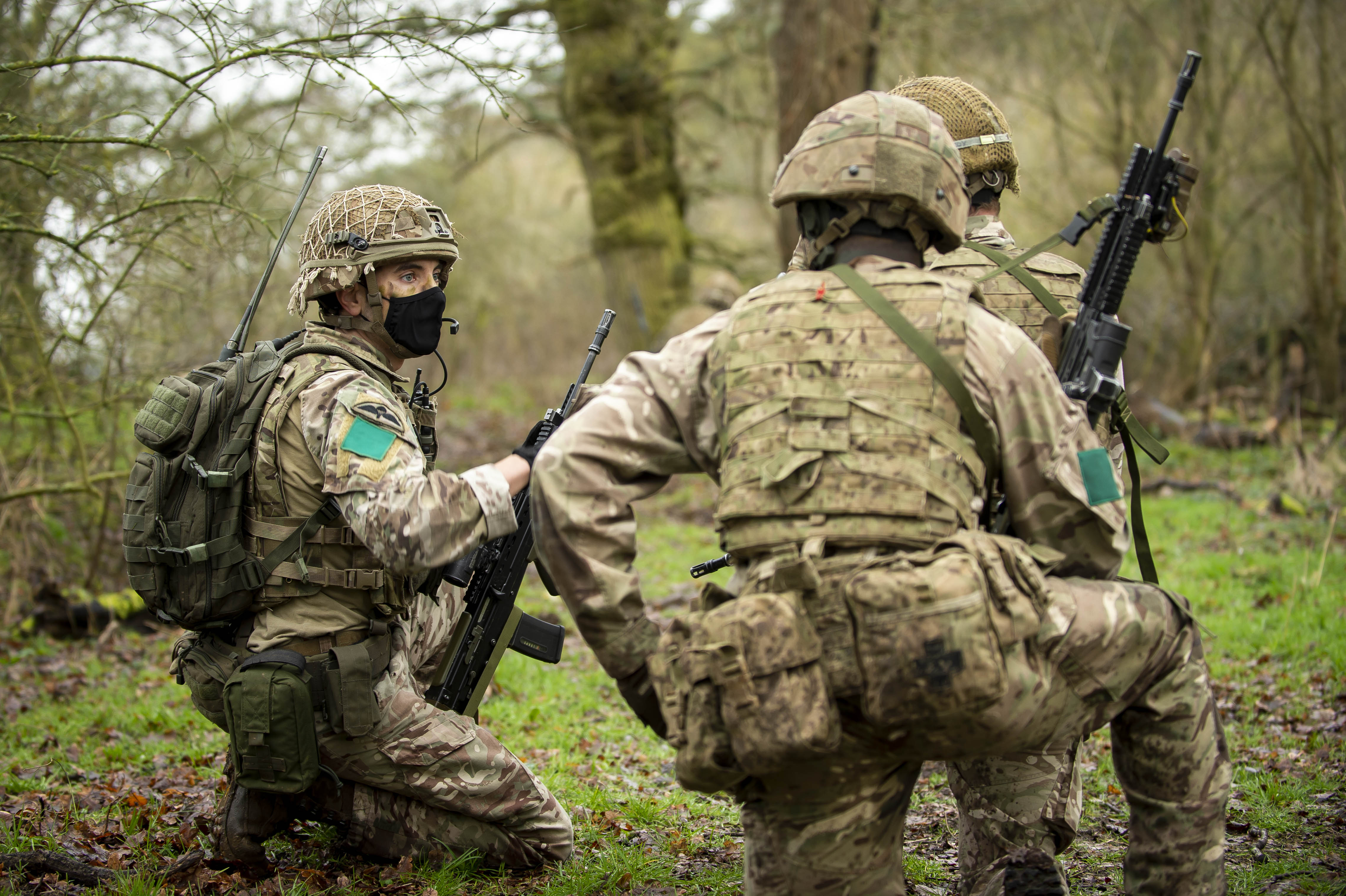 Covid restrictions focus paratroopers’ training The British Army