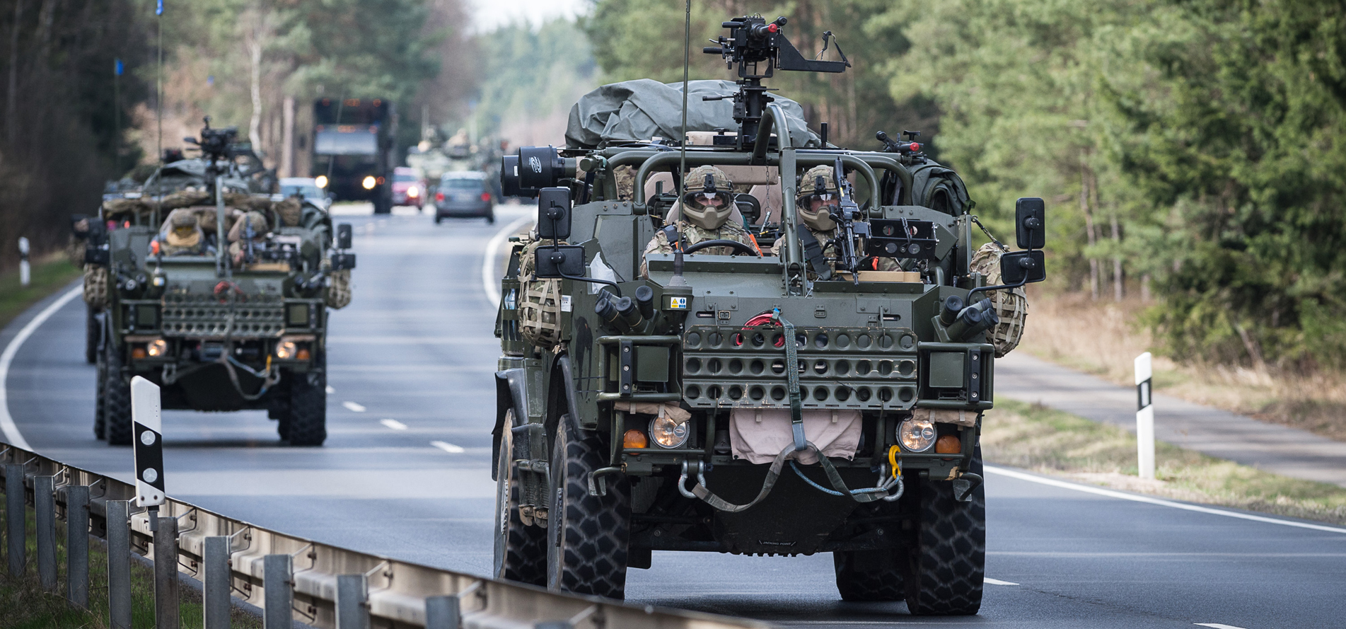 Light Dragoons deploy on eFP role The British Army