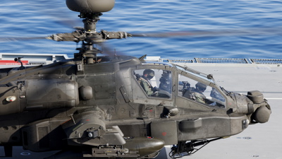 Apache warriors complete fortnight’s intense training on HMS Prince of Wales