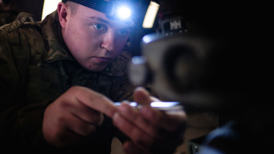 More than 90 per cent of new soldiers are enrolled onto an apprenticeship.