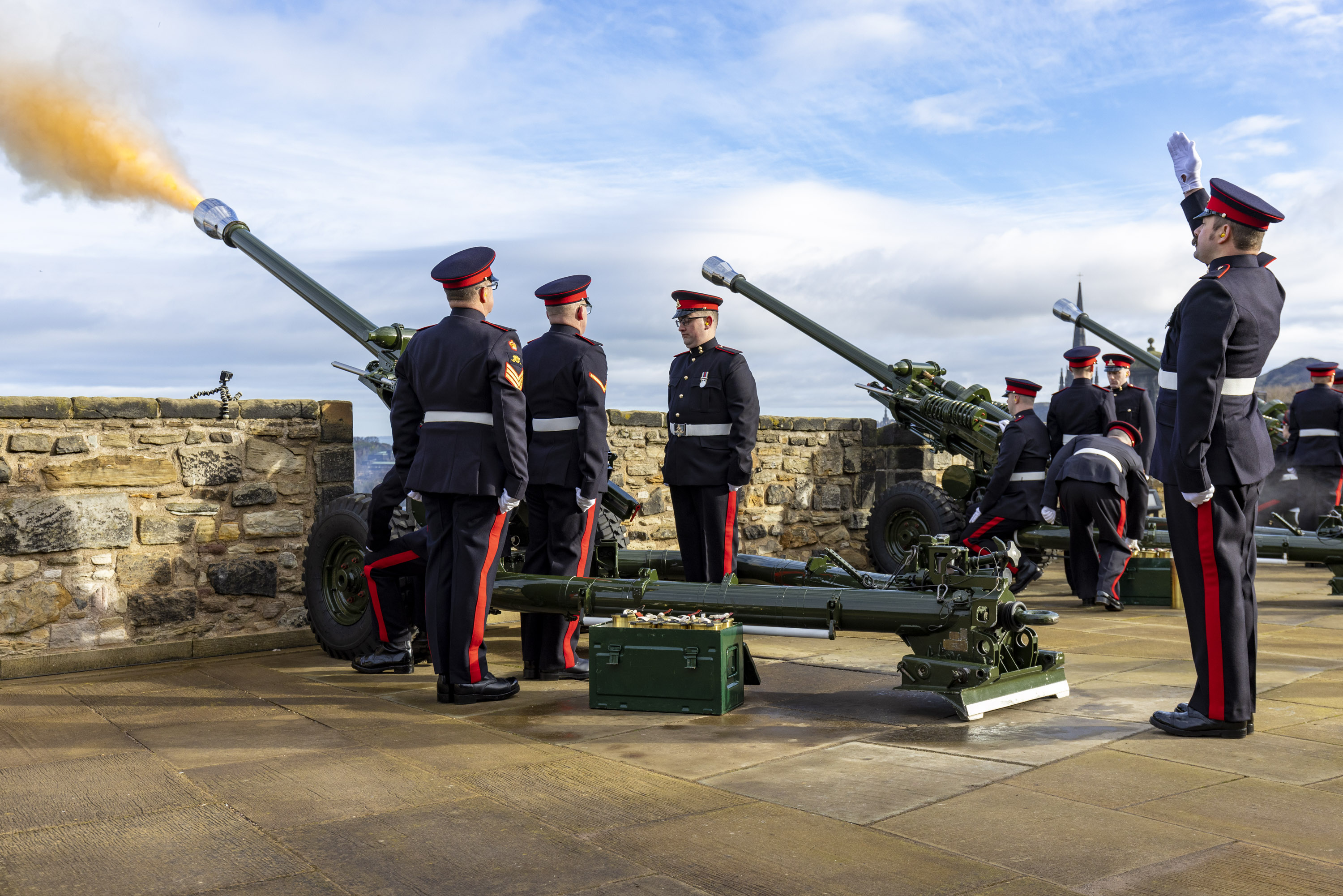 Accession Day Royal Gun Salutes Celebrated Across the UK The British Army