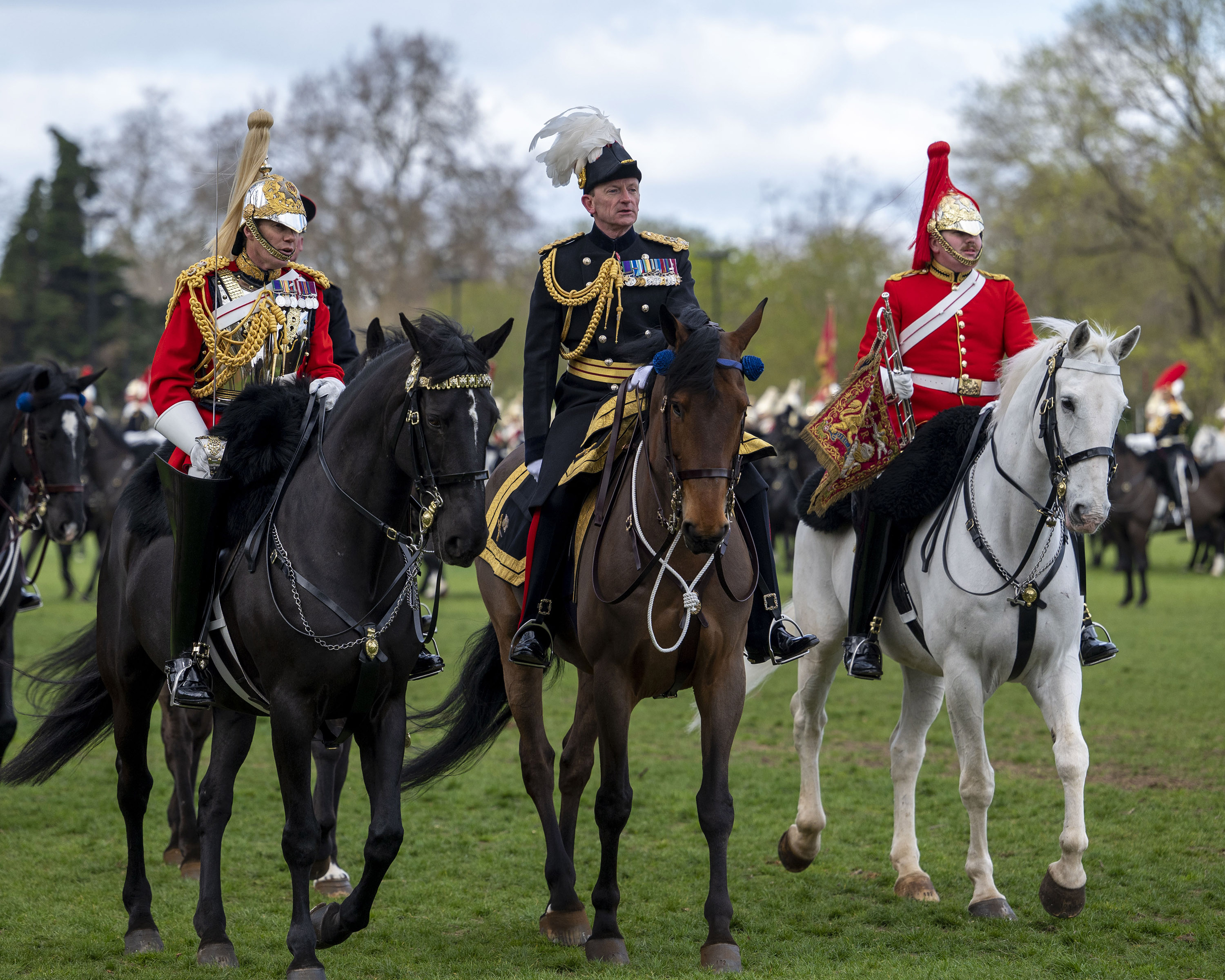 The Household Cavalry passes their final test for the Platinum Jubilee