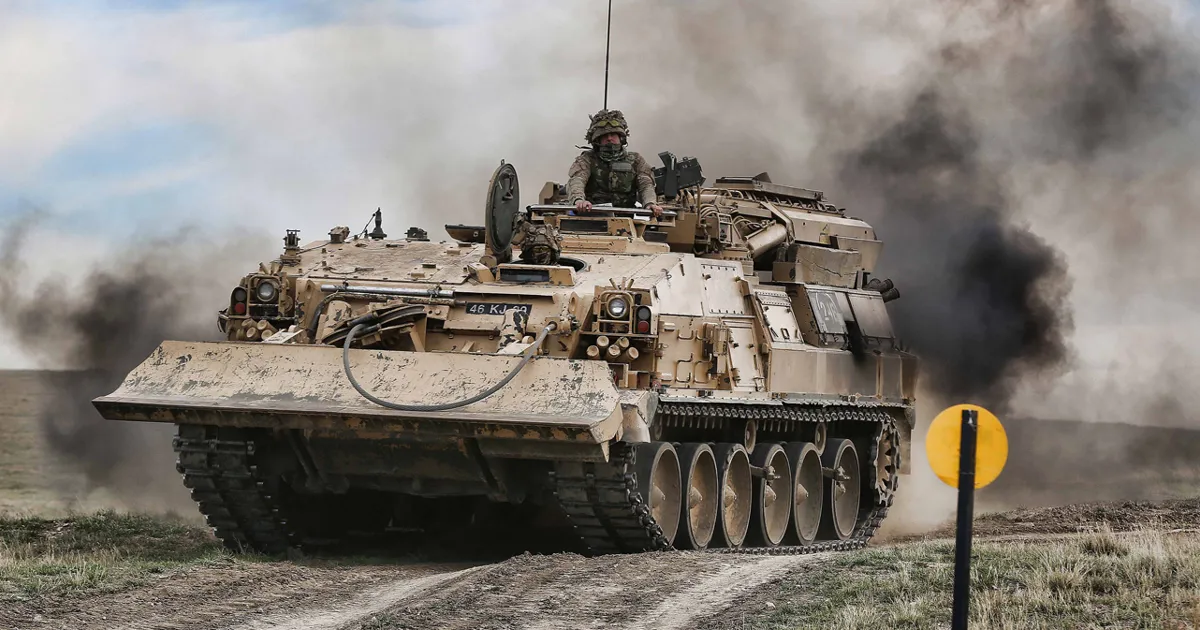 Challenger Armoured Repair & Recovery Vehicle | The British Army