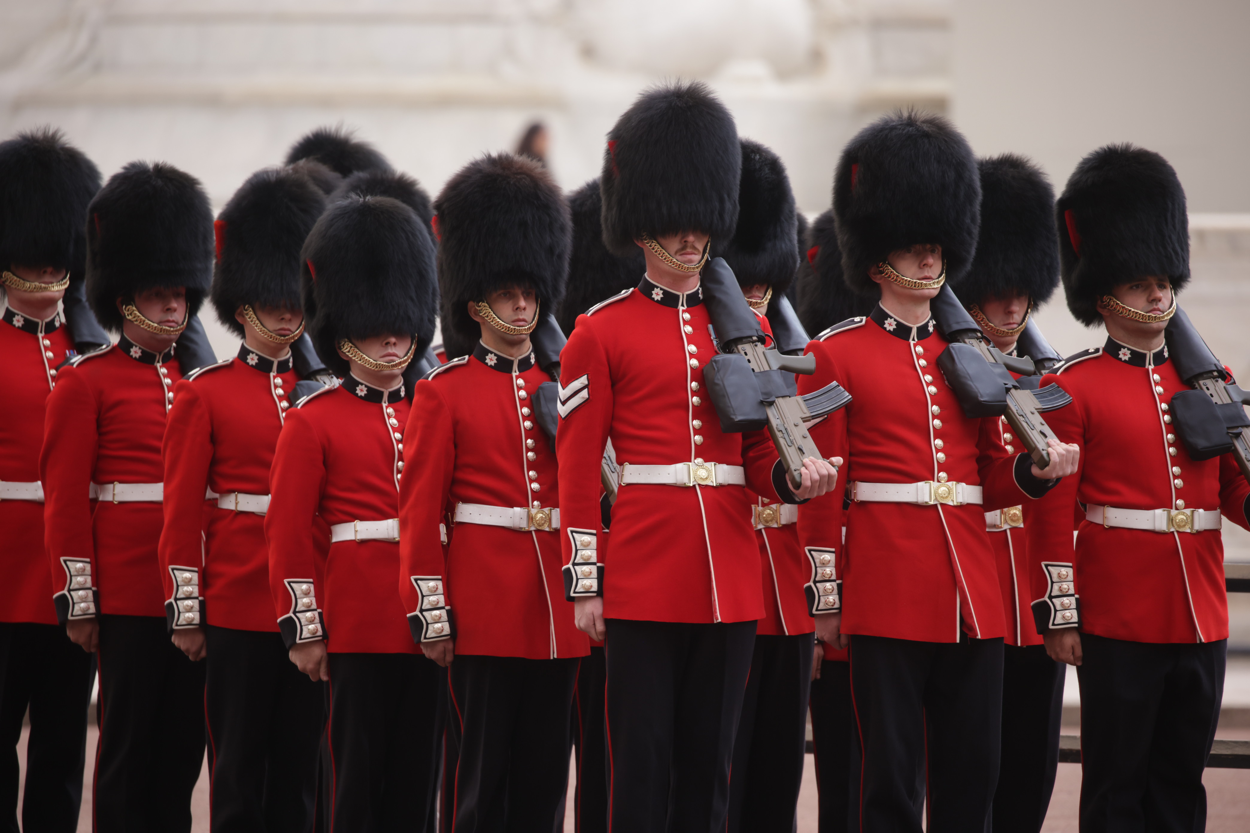 Army personnel honour Her Majesty Queen Elizabeth II for the final time The British Army