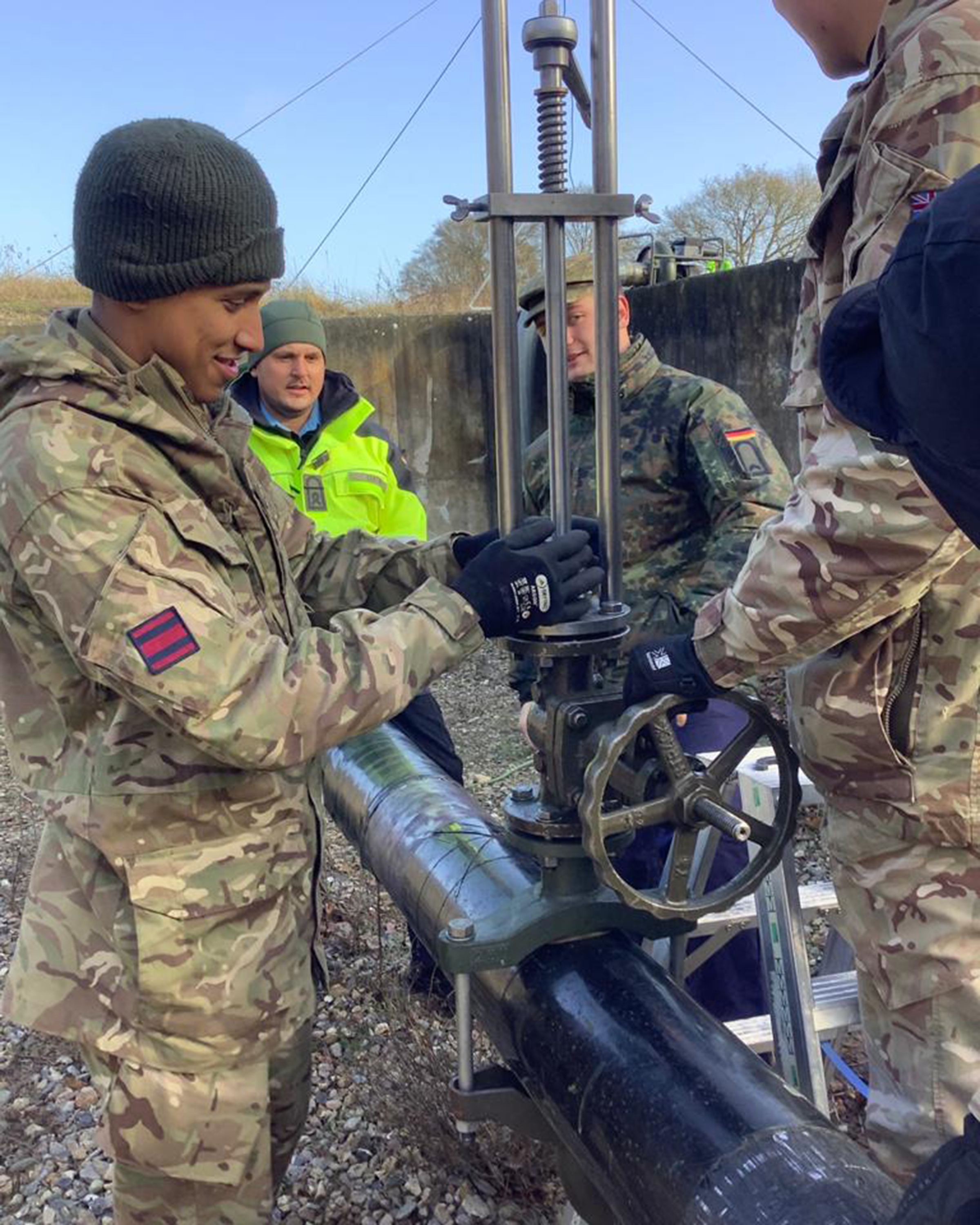 Royal Engineer fuel specialists train alongside NATO partner The