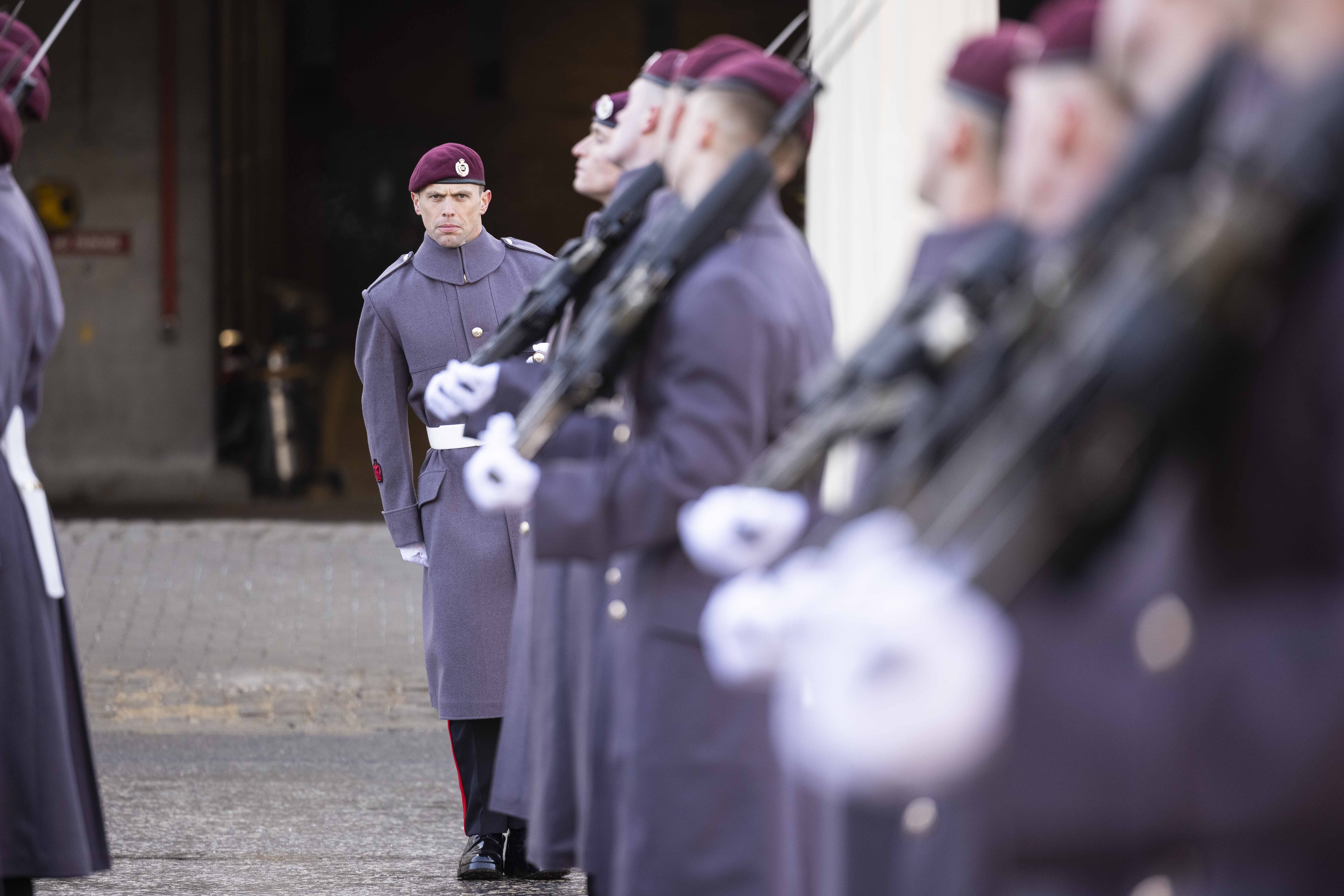 Airborne Engineers pass test for Royal guard duties The British Army