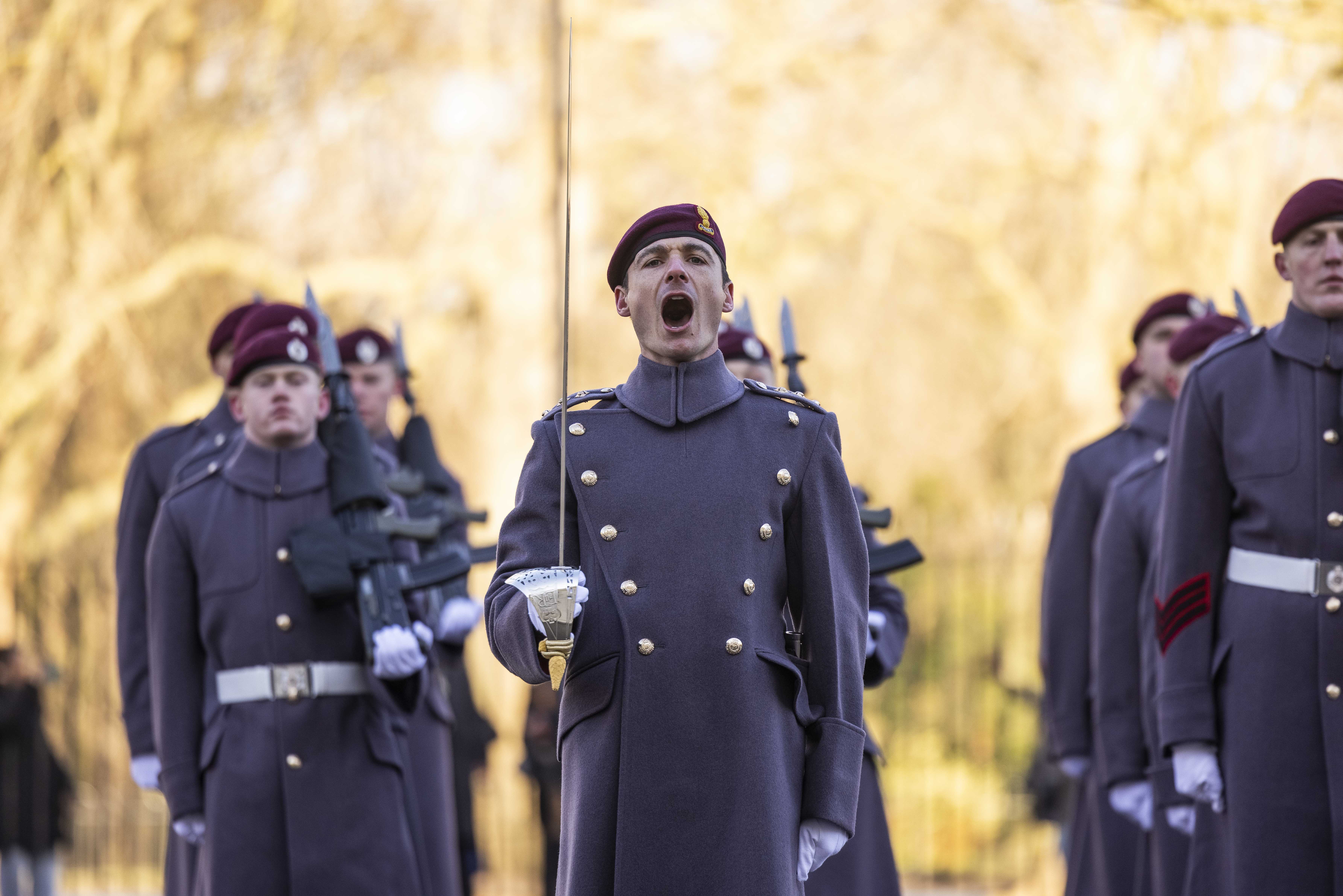 Airborne Engineers pass test for Royal guard duties The British Army