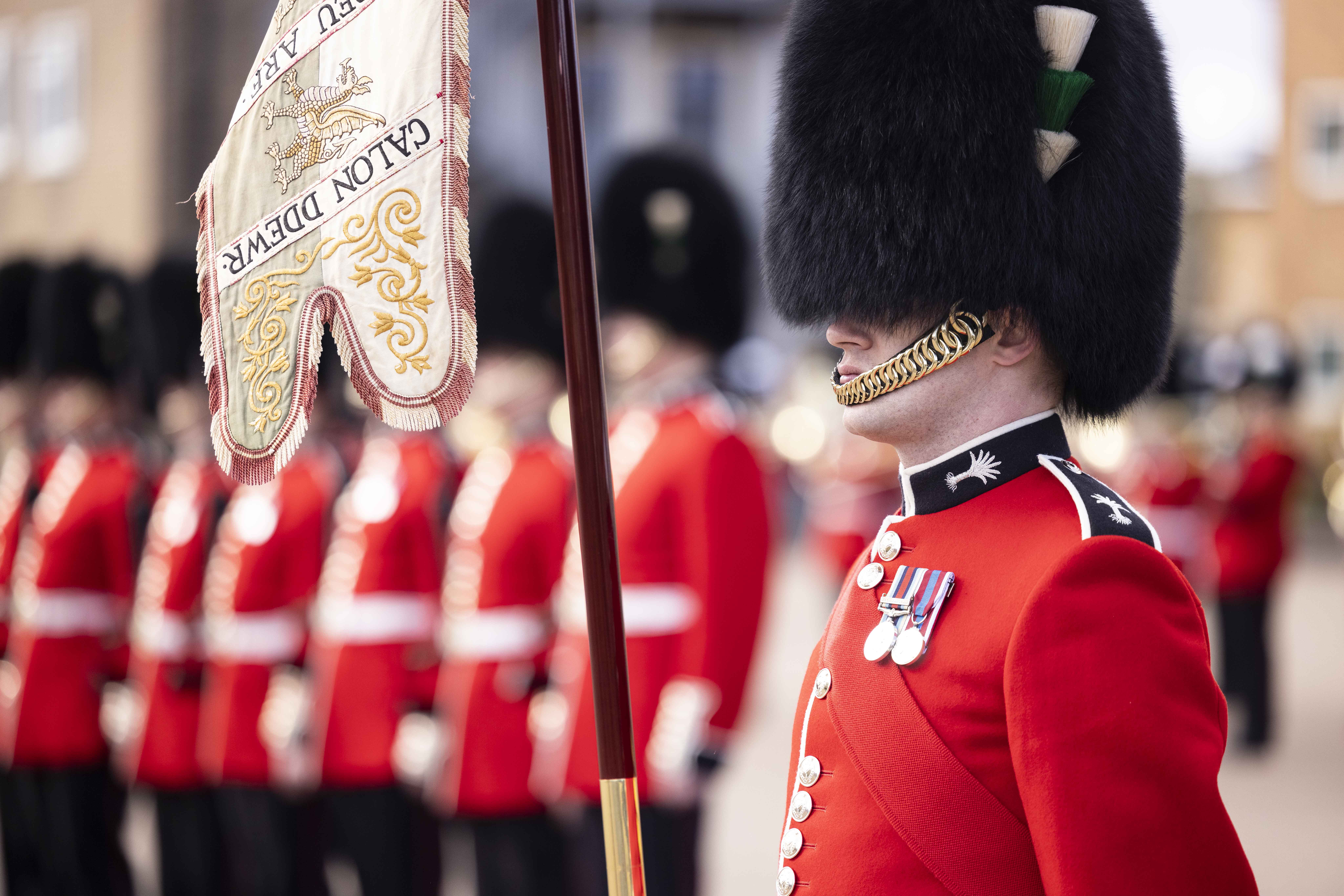 Welsh Guards prepare for a summer of ceremonial excellence The