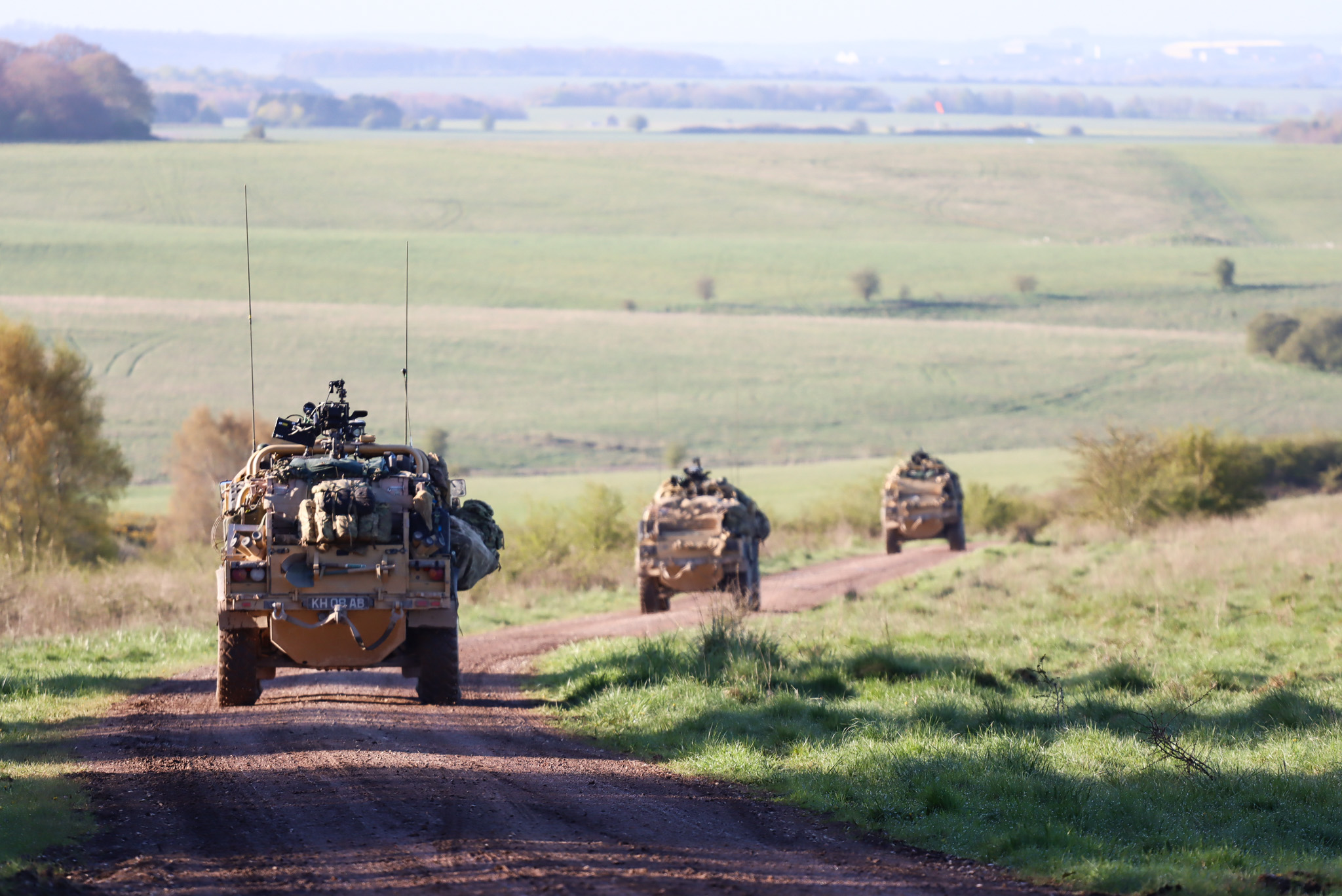 Global Response Force tested on iconic Salisbury Plain The British Army
