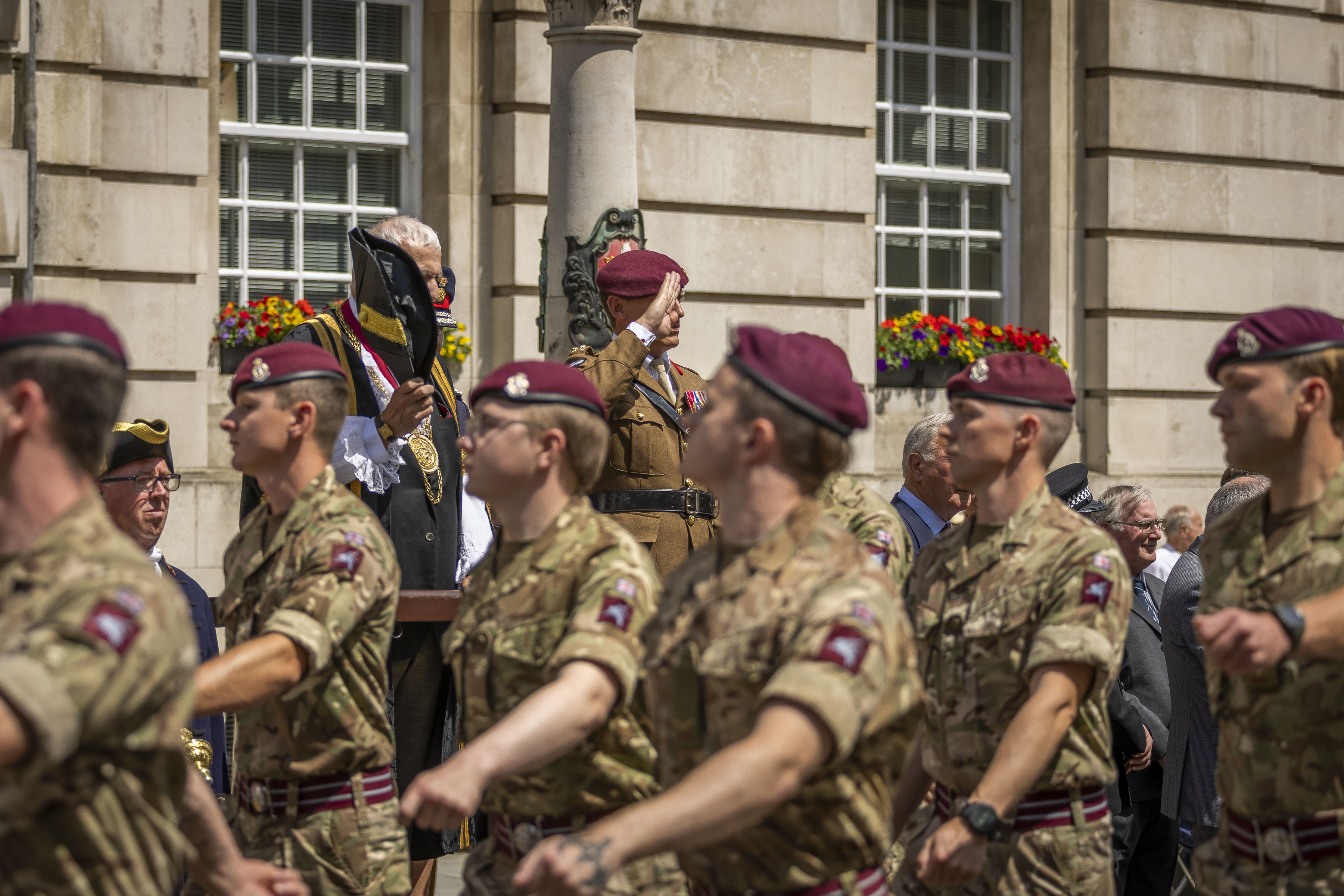 Airborne soldiers celebrate Armed Forces Day The British Army