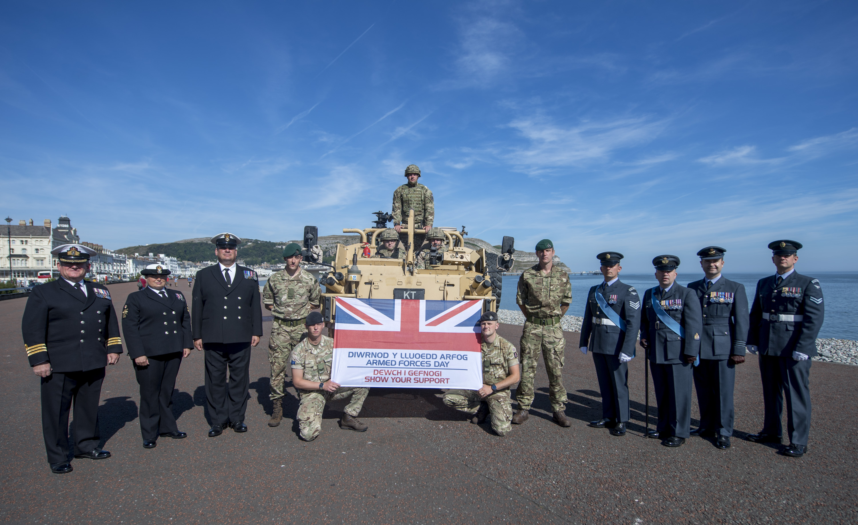 Armed Forces Day celebrations under way The British Army