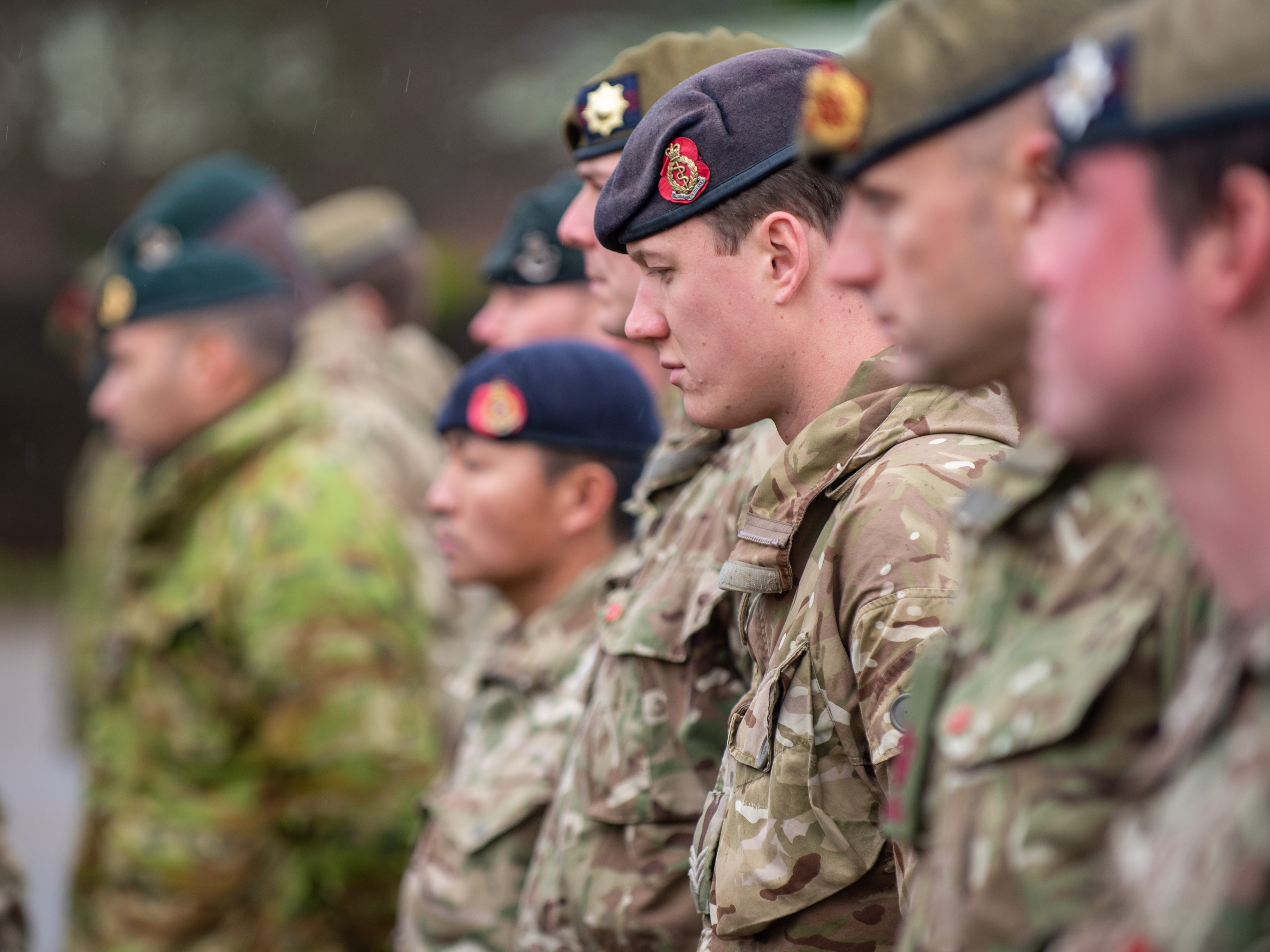 Irish Guards Drumhead Service The British Army