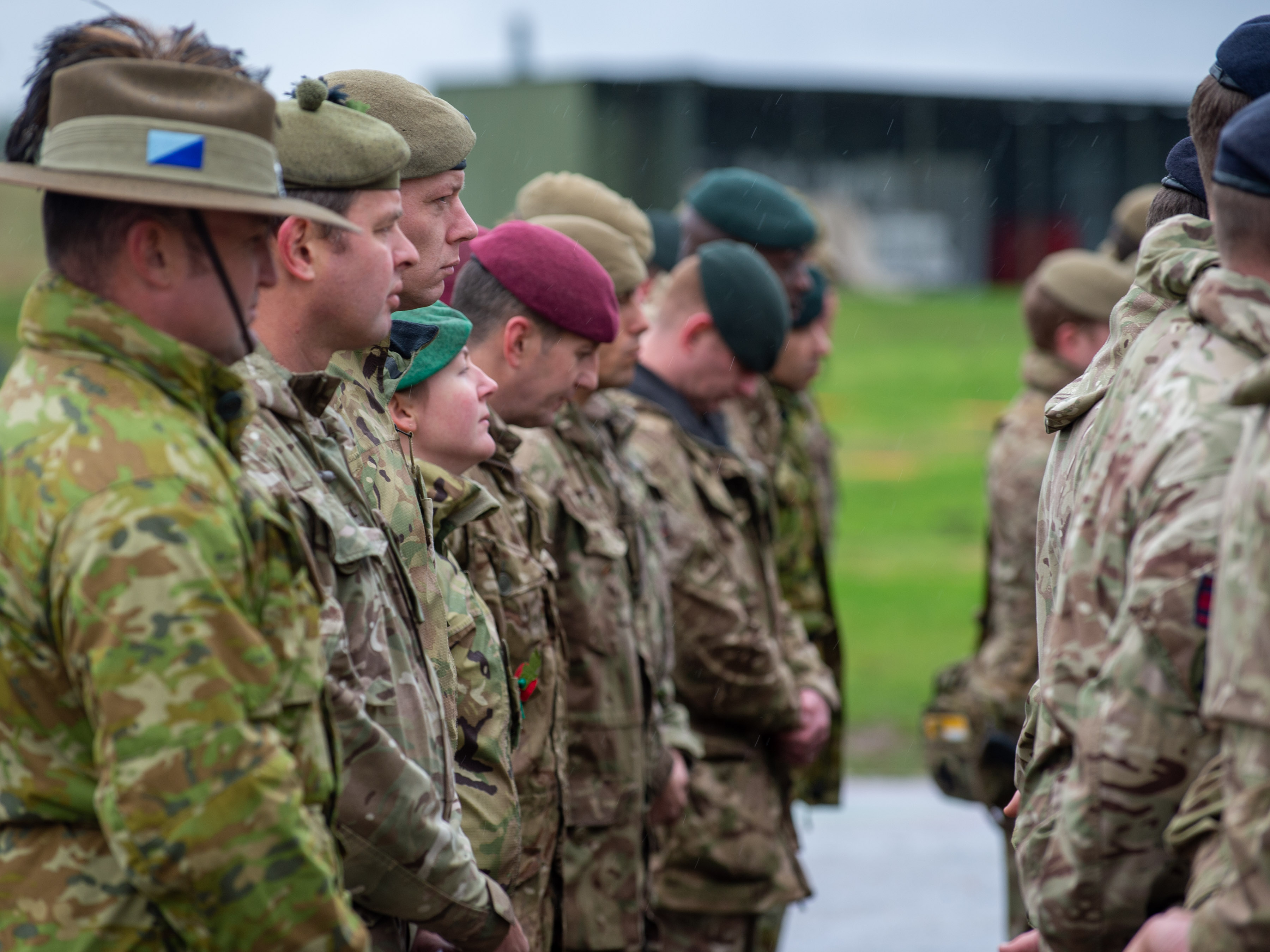 Irish Guards Drumhead Service The British Army