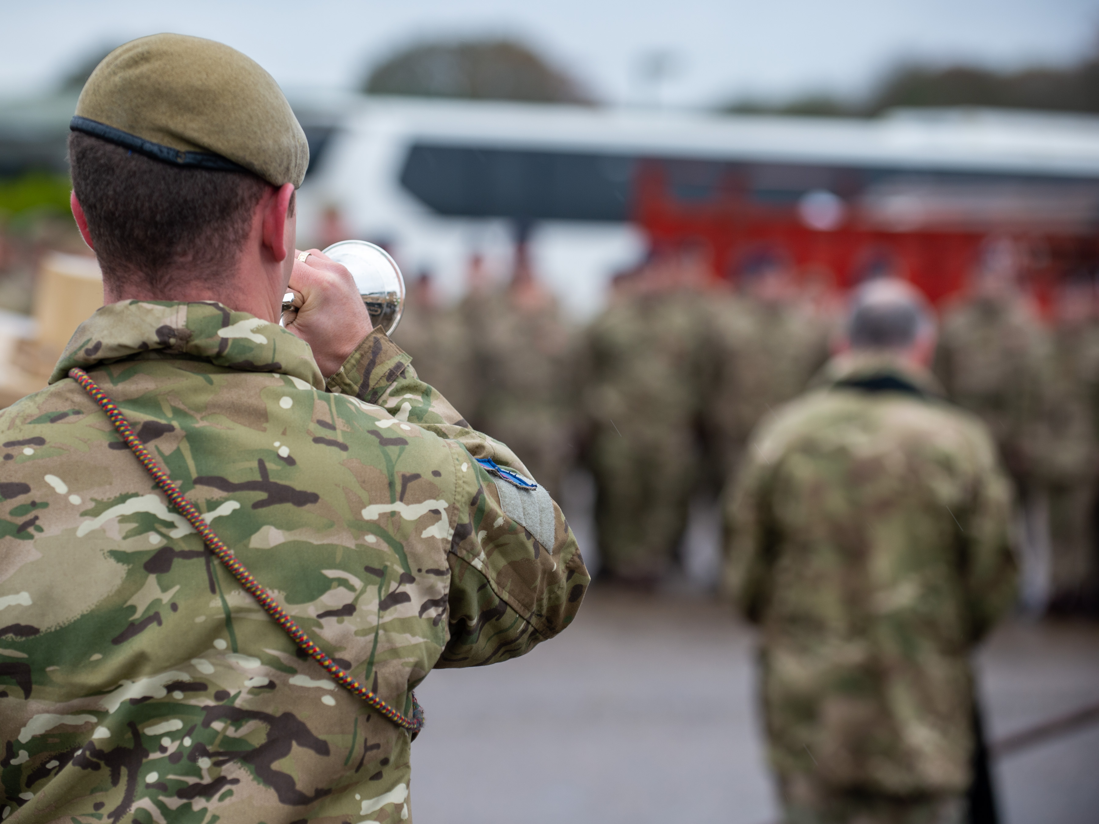 Irish Guards Drumhead Service The British Army