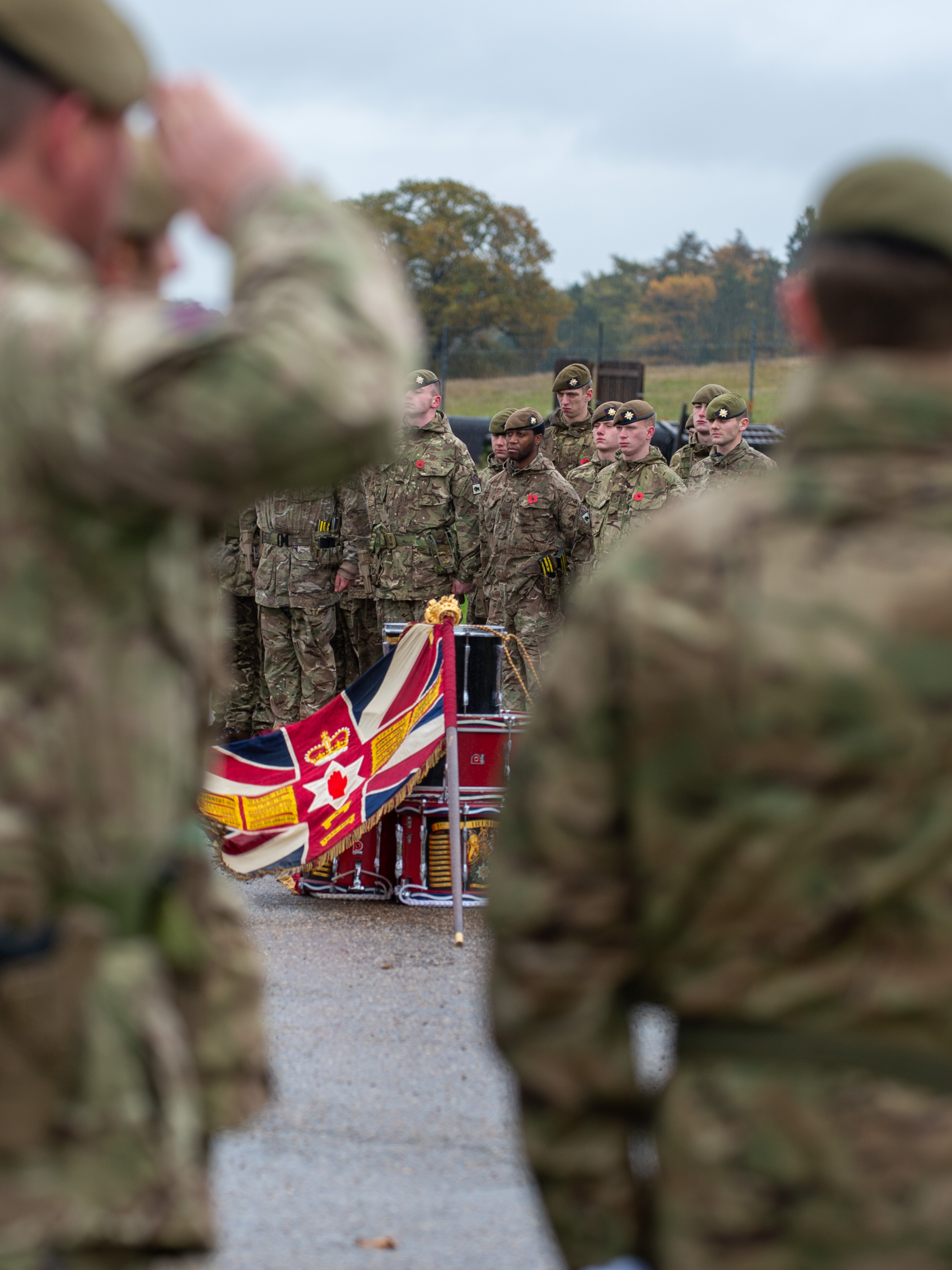 Irish Guards Drumhead Service The British Army