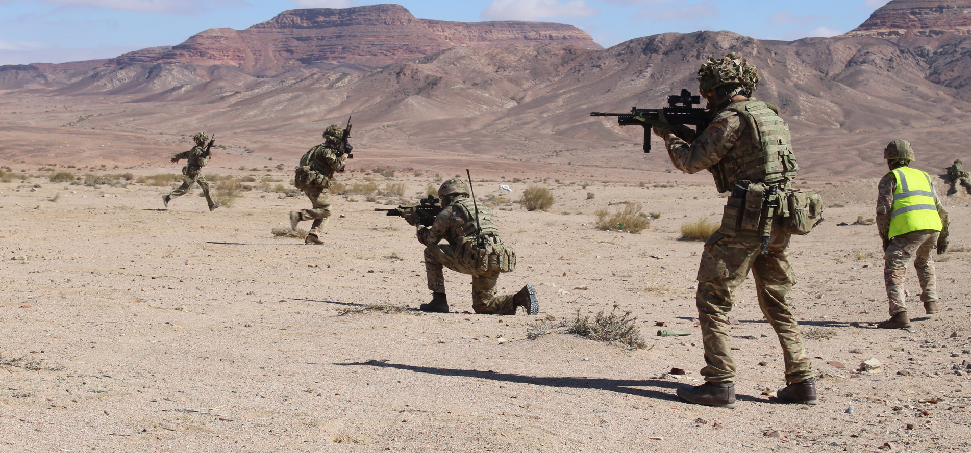 British Army Desert Training British Army Desert Training