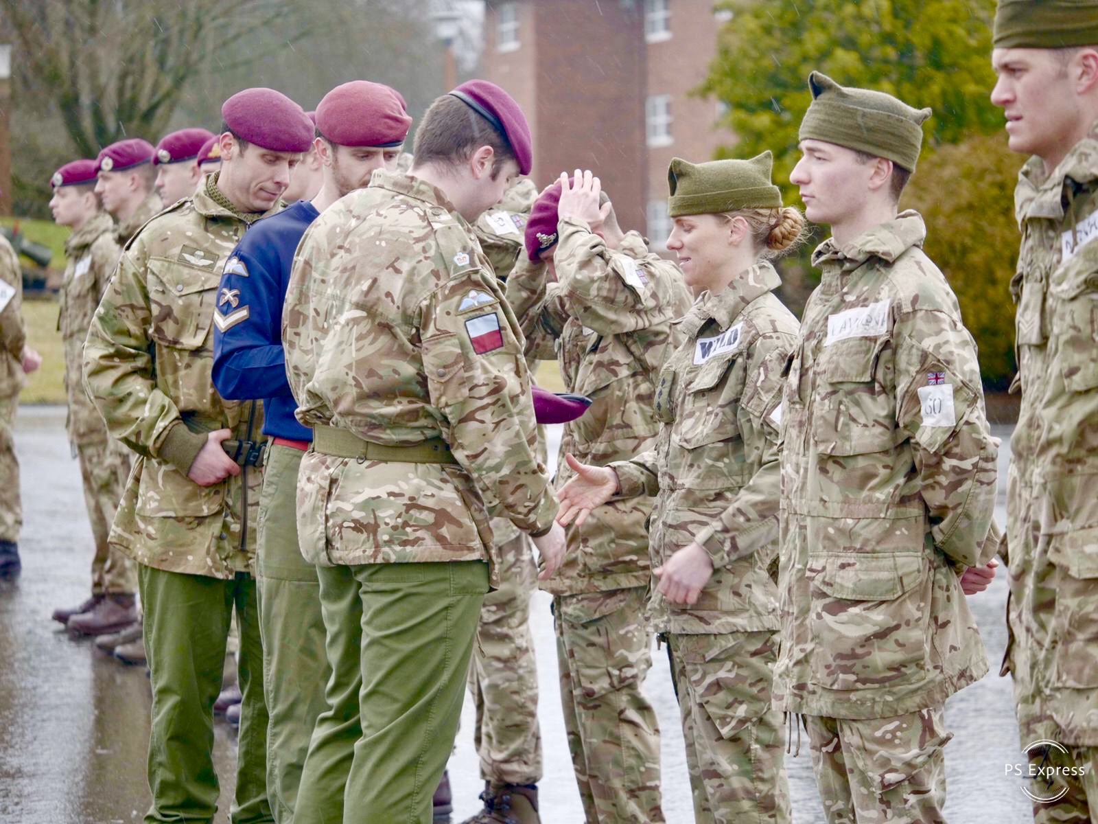 Female P Coy pass The British Army