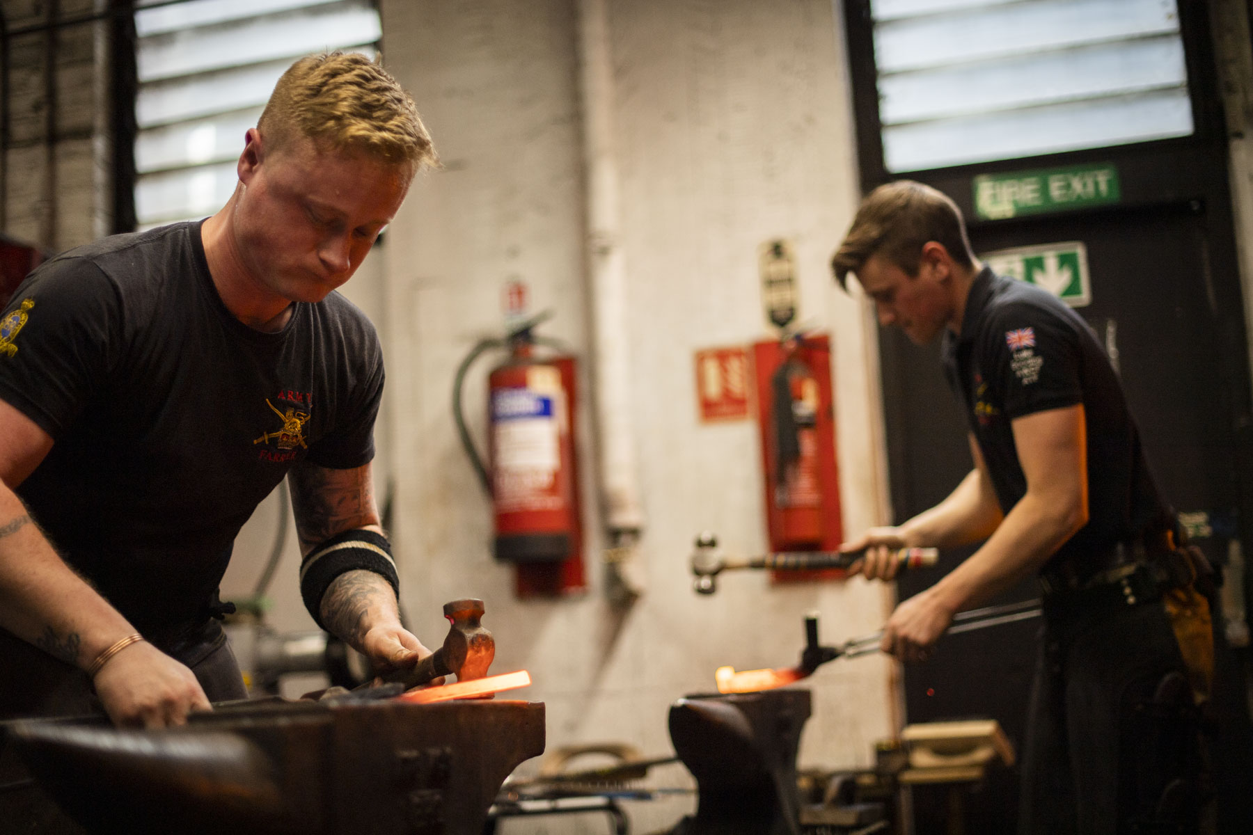 Army Farriers get competitive over shoes The British Army
