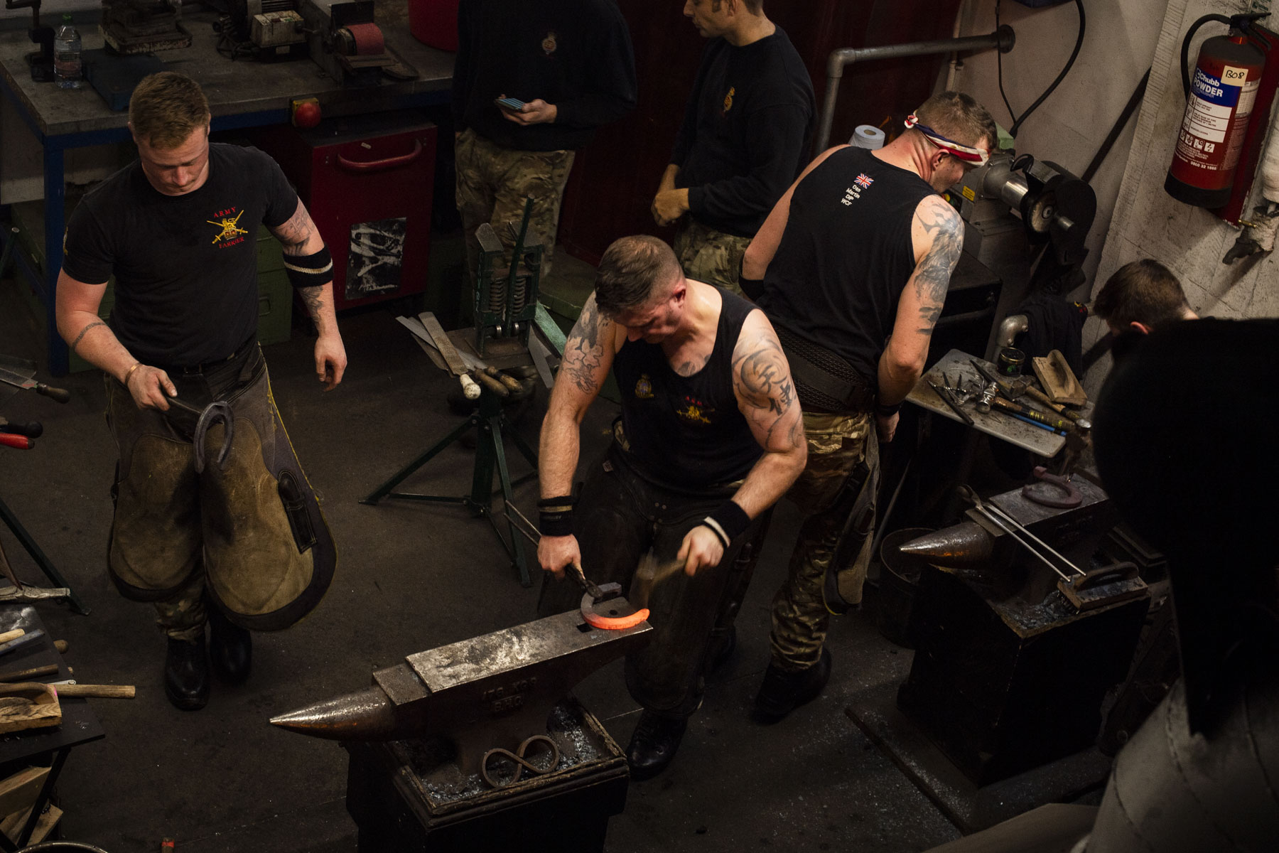 Army Farriers get competitive over shoes The British Army