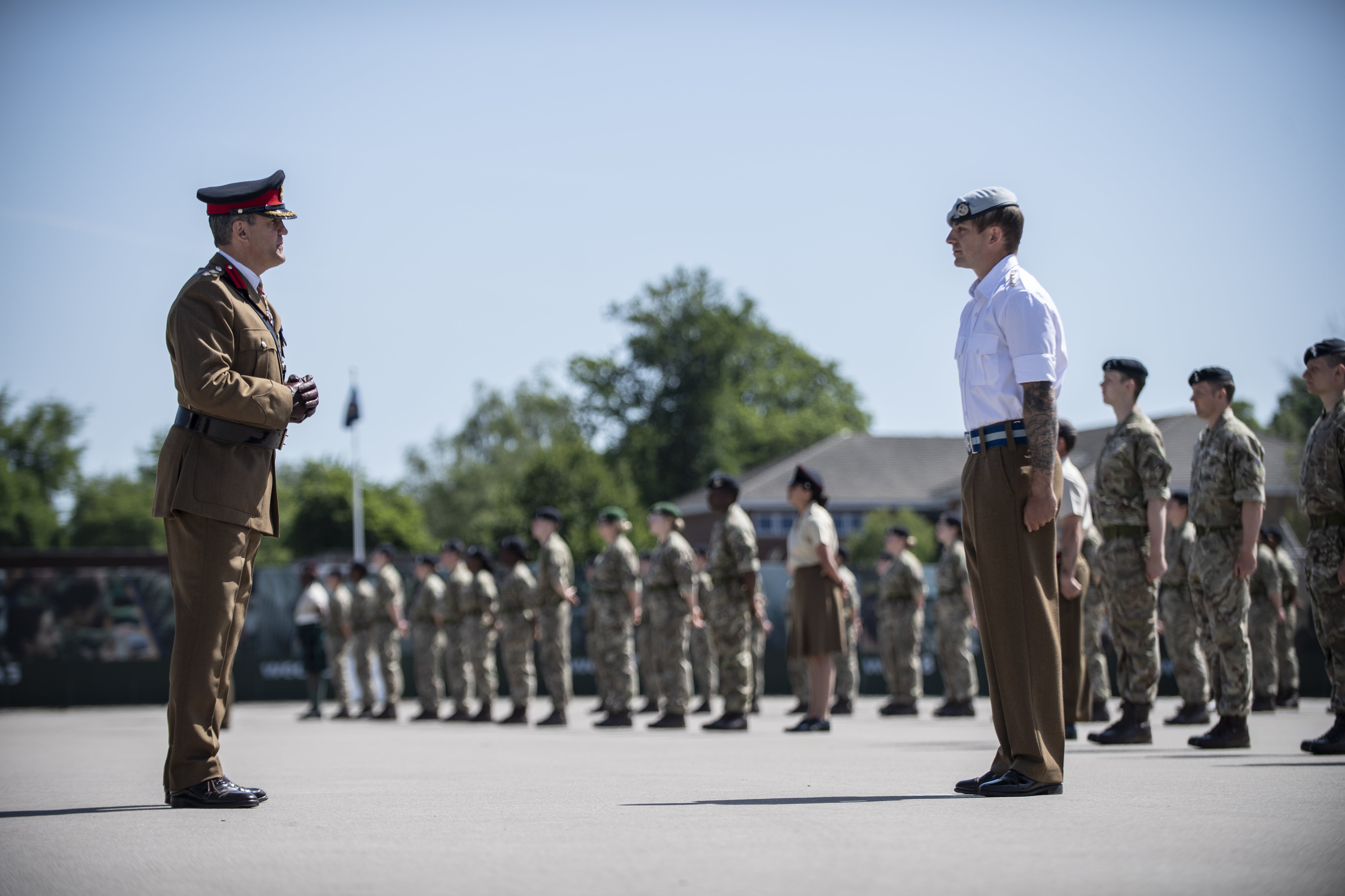First soldiers pass out of training since Coronavirus Lockdown The