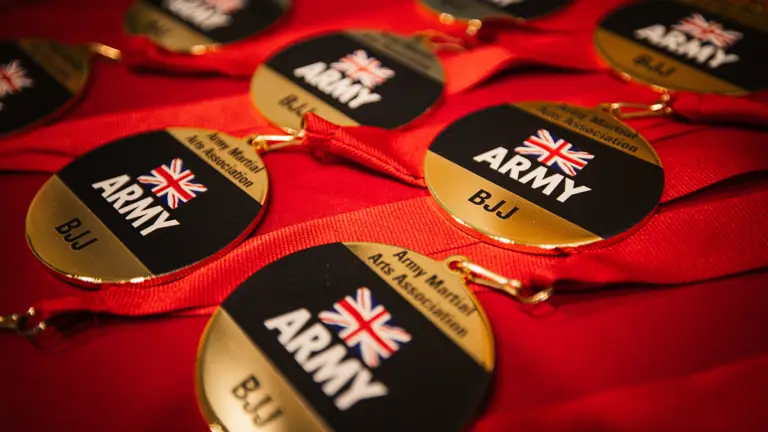 Gold medals with