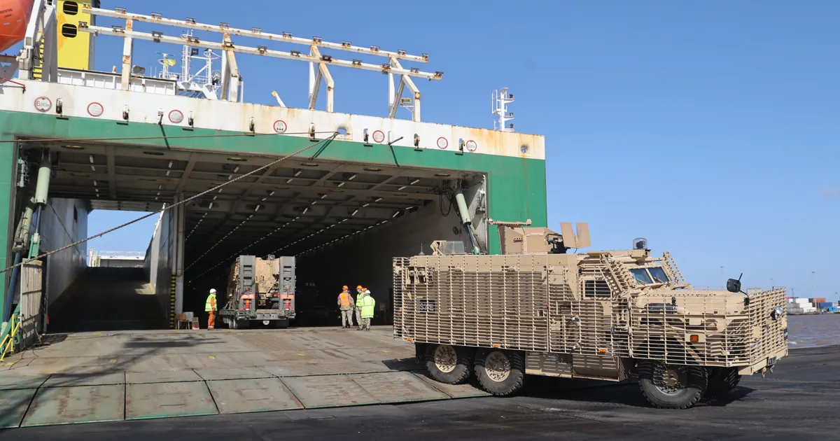 Military Port Examples New port agreement marks Army’s return from NATO exercise | British Army
