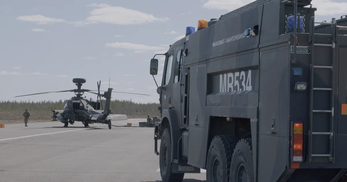 Helicopter Rocketship Rocket system fired alongside Apache helicopters for first time in ...